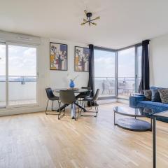 Grand appartement avec belle vue Paris