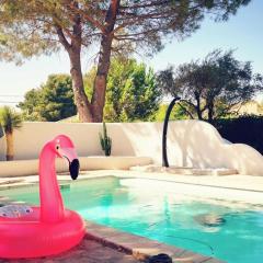 Villa avec piscine et hammam à 15 mn de la mer et 30mn de Marseille