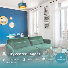 5mn Palais des festivals - Vue sur le Port - BS