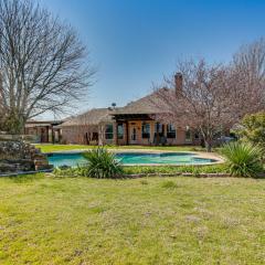 Pet-Friendly Celina Ranch with Pool on 10 Acres!