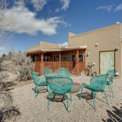 Taos Home with Private Hot Tub, Sauna and Gas Grill!