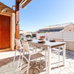 Pavillon climatisé avec WIFI, piscine, tennis et parking, à quelques minutes de la plage - FR-1-409-256