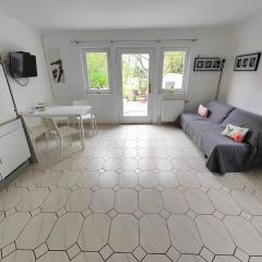 Romantic apartment with big terrace and garden view