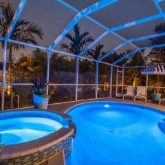 Twin Palms Oasis! Modern, with heated pool and game room!