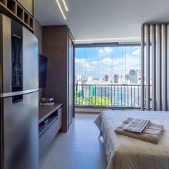 Apartamento em Perdizes próximo ao Allianz com Wi-fi 500MB, Garagem e Piscina no Rooftop