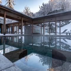 Luxus-Mountain Suite mit privatem Pool, Sauna & Dampfbad