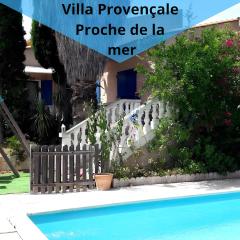 Magnifique villa familiale/piscine près de la mer