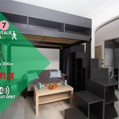 Cozy Studio Kremlin-Bicêtre (2 min Porte d'Italie)