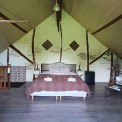 unique room with great view in a former old barn