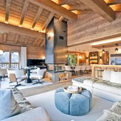 Chalet luxueux avec piscine intérieure et sauna - 5 chambres, 12 pers., proche commerces et pistes - FR-1-613B-44