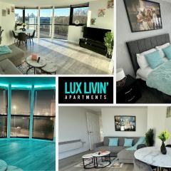 Lux Livin' Apartments - Luxury 2 Bed Manchester Apartment with FREE Parking