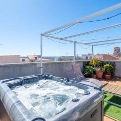 Apartment with spa and bbq