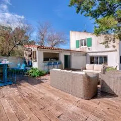 Maison pour 10, accès direct à la plage