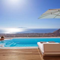 Elite Santorini Villa - 5 Bedroom Villa - Private Pool and Beautiful Sea Views - Pyrgos