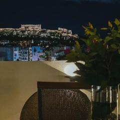 Goddess Athena- Looking at the Acropolis foothills