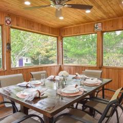 Screened in porch and fantastic game room