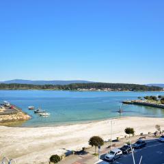 Apartamento con terraza frente al mar en O Grove