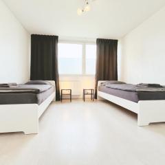 Home4Now DOR01 Monteursunterkunft in Dormagen I 3 Schlafzimmer für 6 Personen I Küche I SmartTV I WiFi