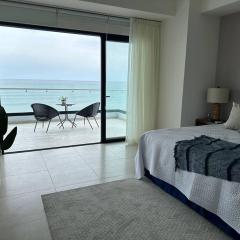 Vistas increíbles frente al mar,10° piso en el malecón de Mazatlán