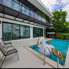 清迈chiang mai 四房4 room泳池别墅pool villa 89 plaza