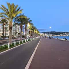 1 Min to the Beach Apartment - Kitchen - Tramway - Air Conditioner - Wifi - Promenade Des Anglais