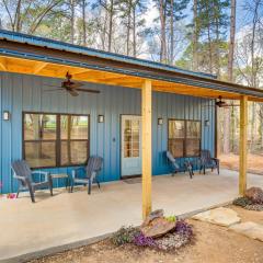 Winnsboro Barndominium with Fire Pit and Large Deck!