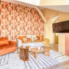 4D#Appart 4Pers # 1 Chambre # Commerce # Paris 15#AC