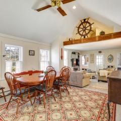 Pocasset Home with Fire Pit - Walk to Beach!