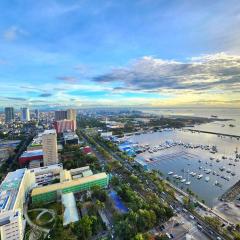 Enjoy Manila Bay Sunset & Skyline 1BR w/ balcony