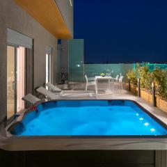 Rhodes Skyline Suite with out Door Jacuzzi Sea View A2