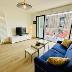 charming new flat with balcony