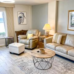 Oceanfront condo with pool, ocean views, and washer/dryer