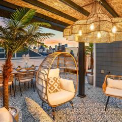 The Green Haus: Luxxe Cabana Rooftop Retreat