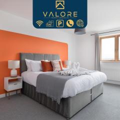 Luxury 2 bed, Central, Free Parking, Smart TV By Valore Property Services