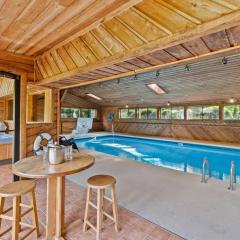 Large home with indoor heated pool!