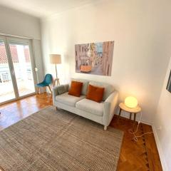 Sunny apartment with a balcony