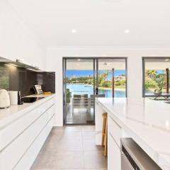 Broadbeach Waterfront home with pool