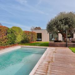 Maison avec piscine pour dix personnes