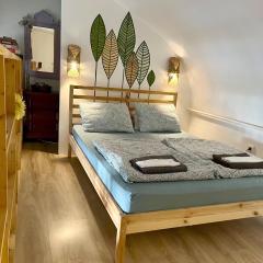 Unique, homey apartment with free parking in central Budapest