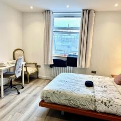 Spacious en-suite private bath and kitchen Studio Flat Canary Wharf No 3