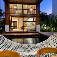 Stylish Tropical Villa 2 Br , Canggu , 400m To Finn Beach