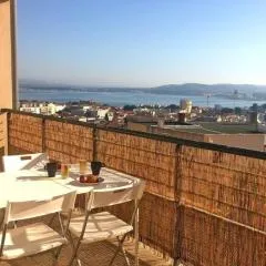 Au Marestany, vue mer.