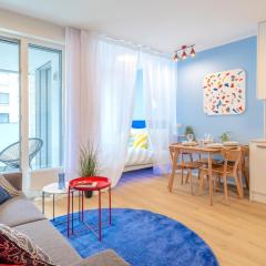 Colorful Apartment - Balcony, Free Parking, by Gravity Prague