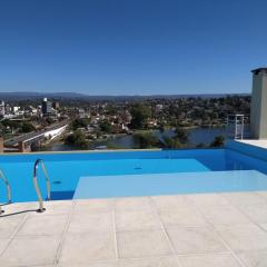 Departamento alquiler diario al frente del lago de villa Carlos paz