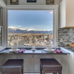 Updated Mountain-View Getaway with Private Hot Tub!