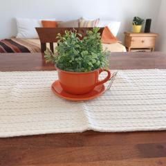 Departamento confortable céntrico con cochera para 4 personas