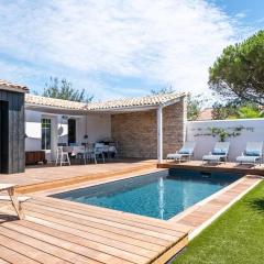 Maison familiale rénovée avec piscine quartier de la Cible