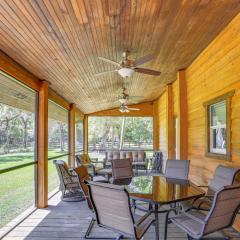 Tranquil Suite with Porch Less Than 2 Mi to Cedar Lakes!