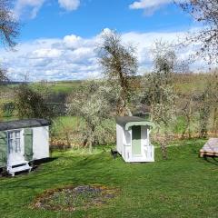 Petit a Petit - gypsy wagons and Bell tents in the Bourgogne