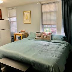 Cozy Penn King Studio w Kitchen and Free Street Parking!